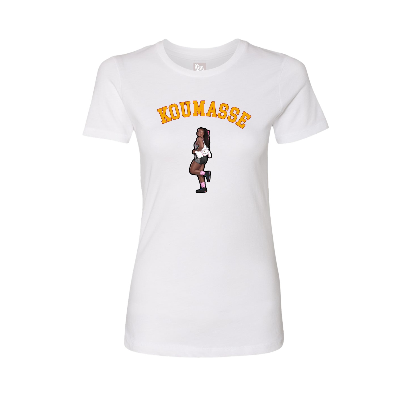 Womens Tee — Shirsey Arch in White