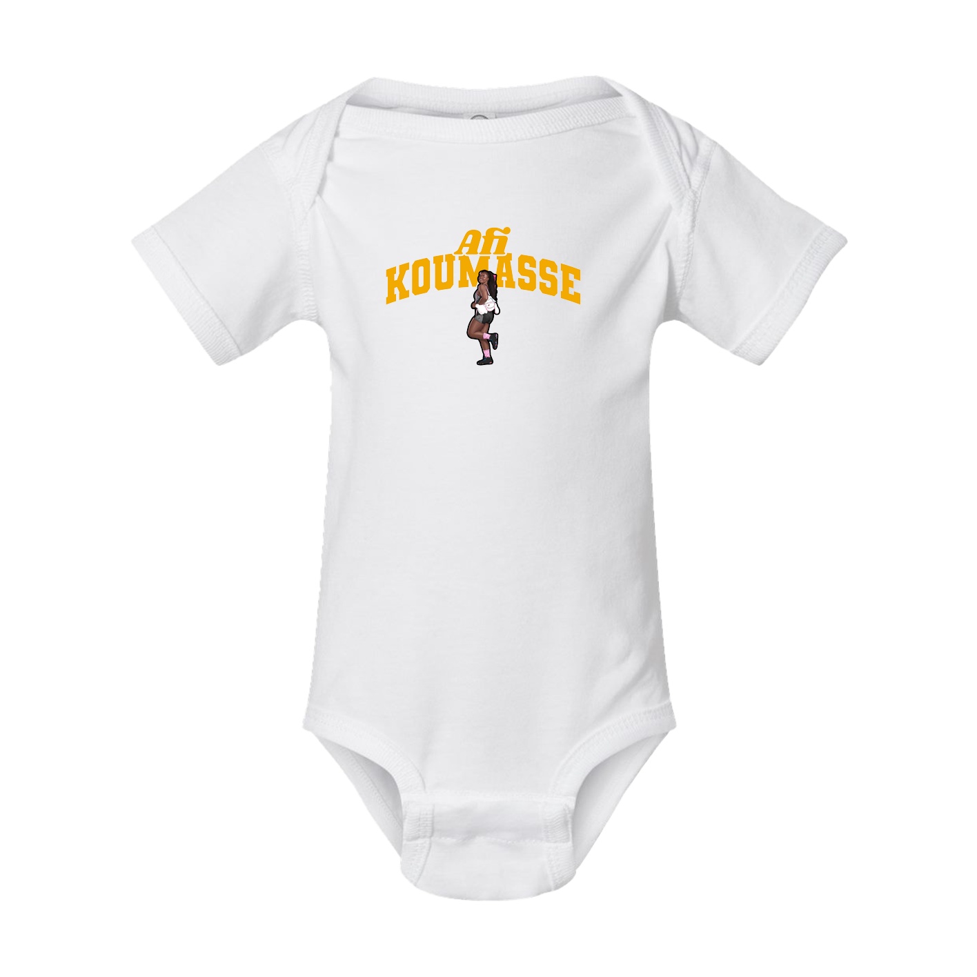 Baby Onesie — Signature Arch in White