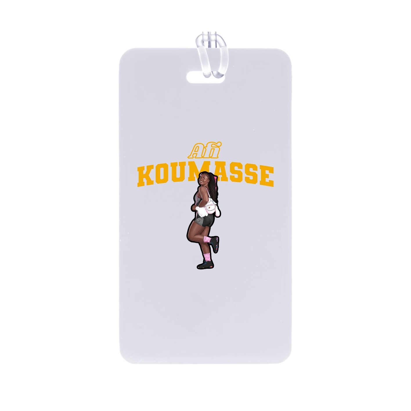 Bag Tag — Name Arch in Classic
