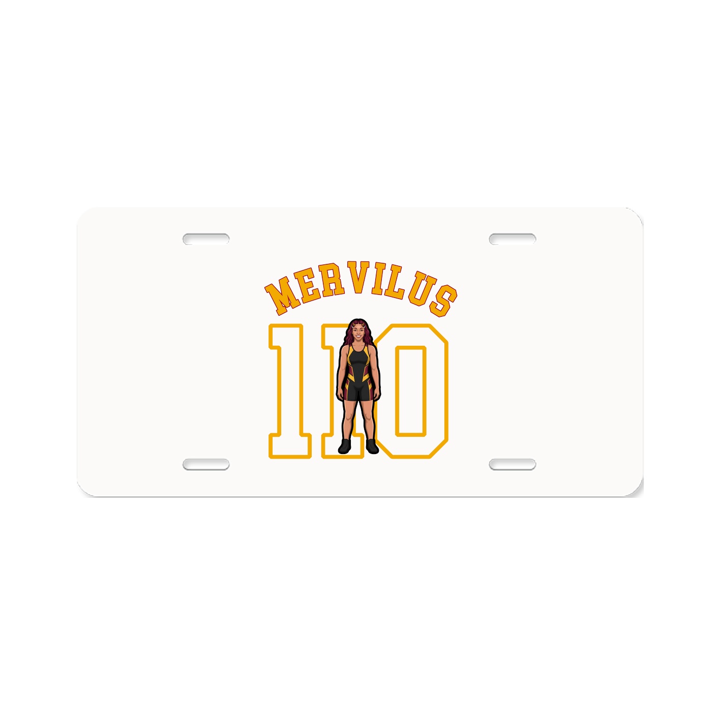 License Plate — Shirsey Arch in Classic
