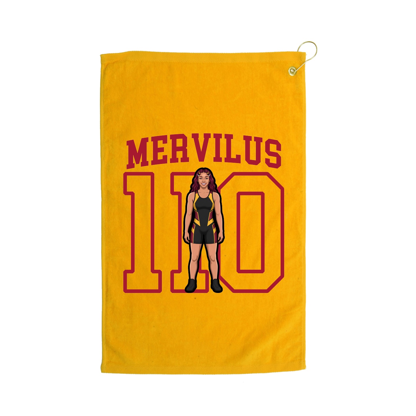 Golf Towel — Shirsey in Gold