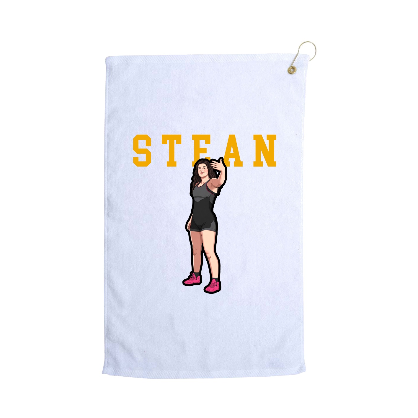 Golf Towel — Shirsey in White