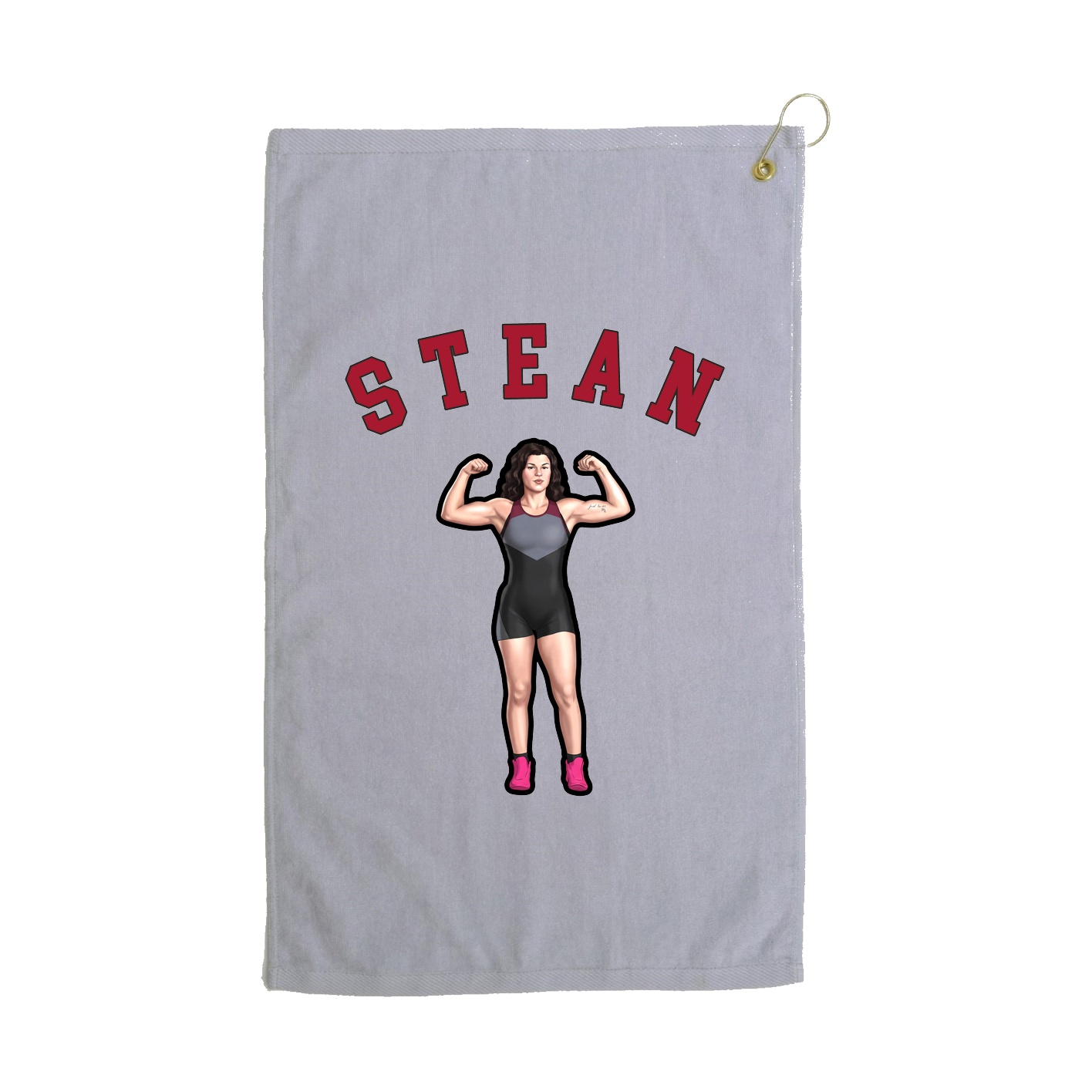 Golf Towel — Shirsey Arch in Grey