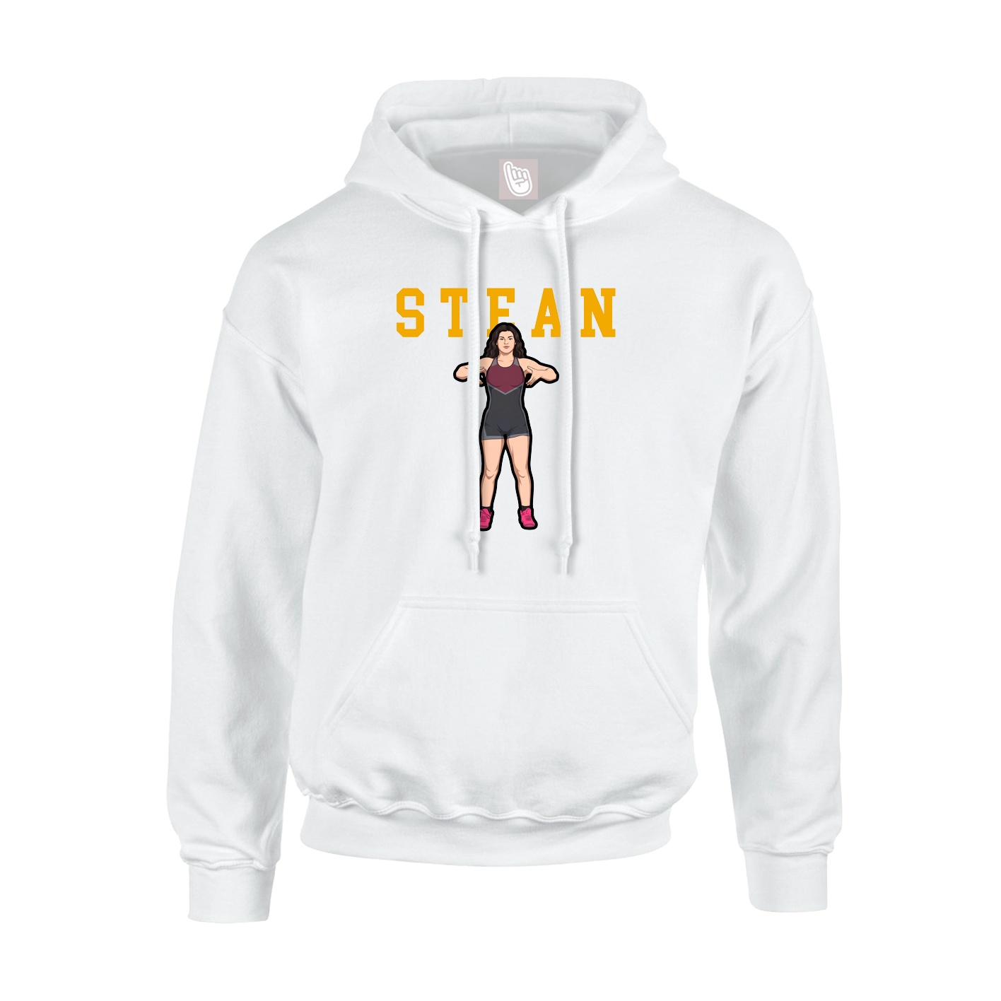 Youth Hoodie — Shirsey in White