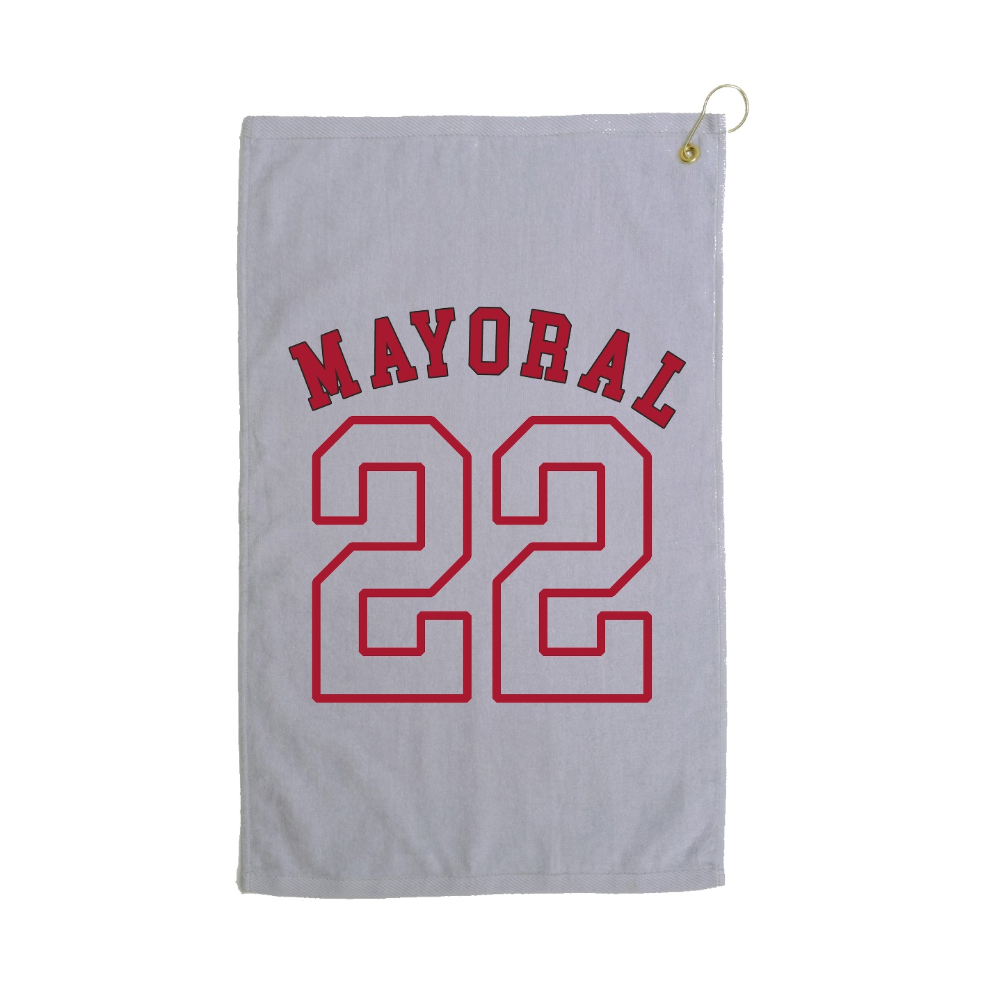 Golf Towel — Shirsey Arch in Grey
