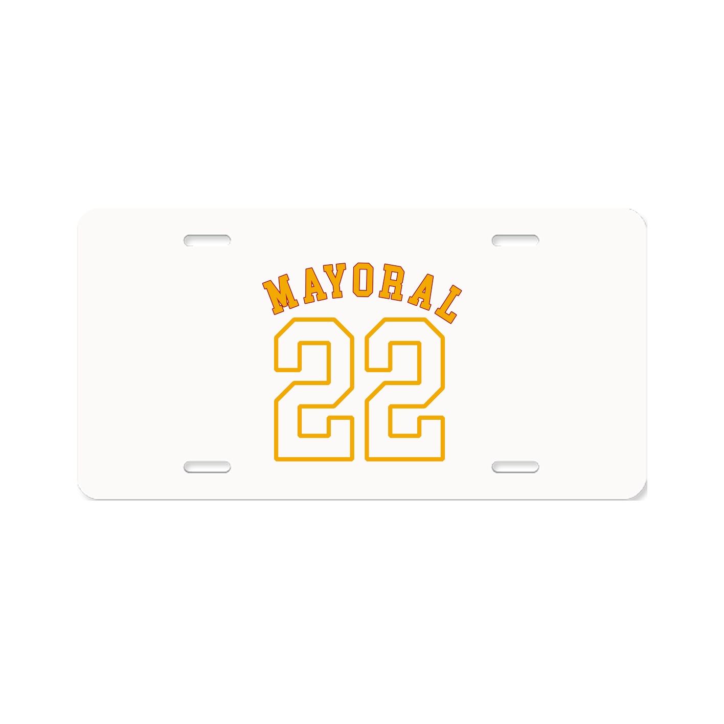 License Plate — Shirsey Arch in Classic