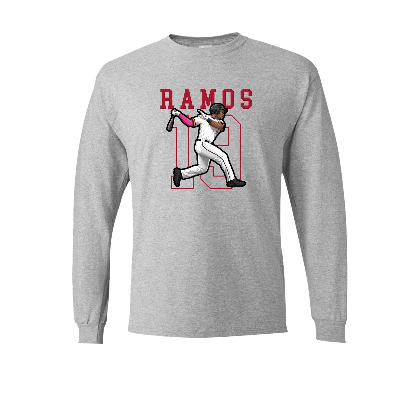 Long Sleeve Tee — Shirsey in Grey