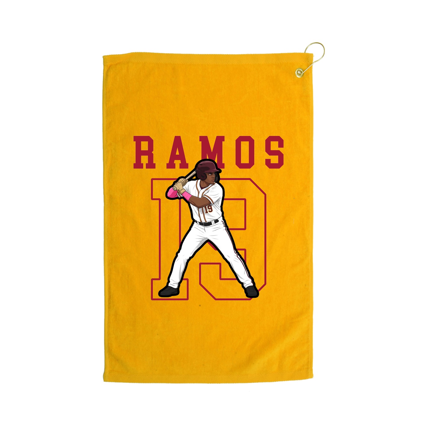 Golf Towel — Shirsey in Gold