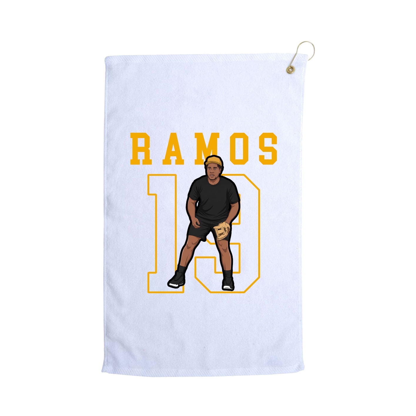 Golf Towel — Shirsey in White