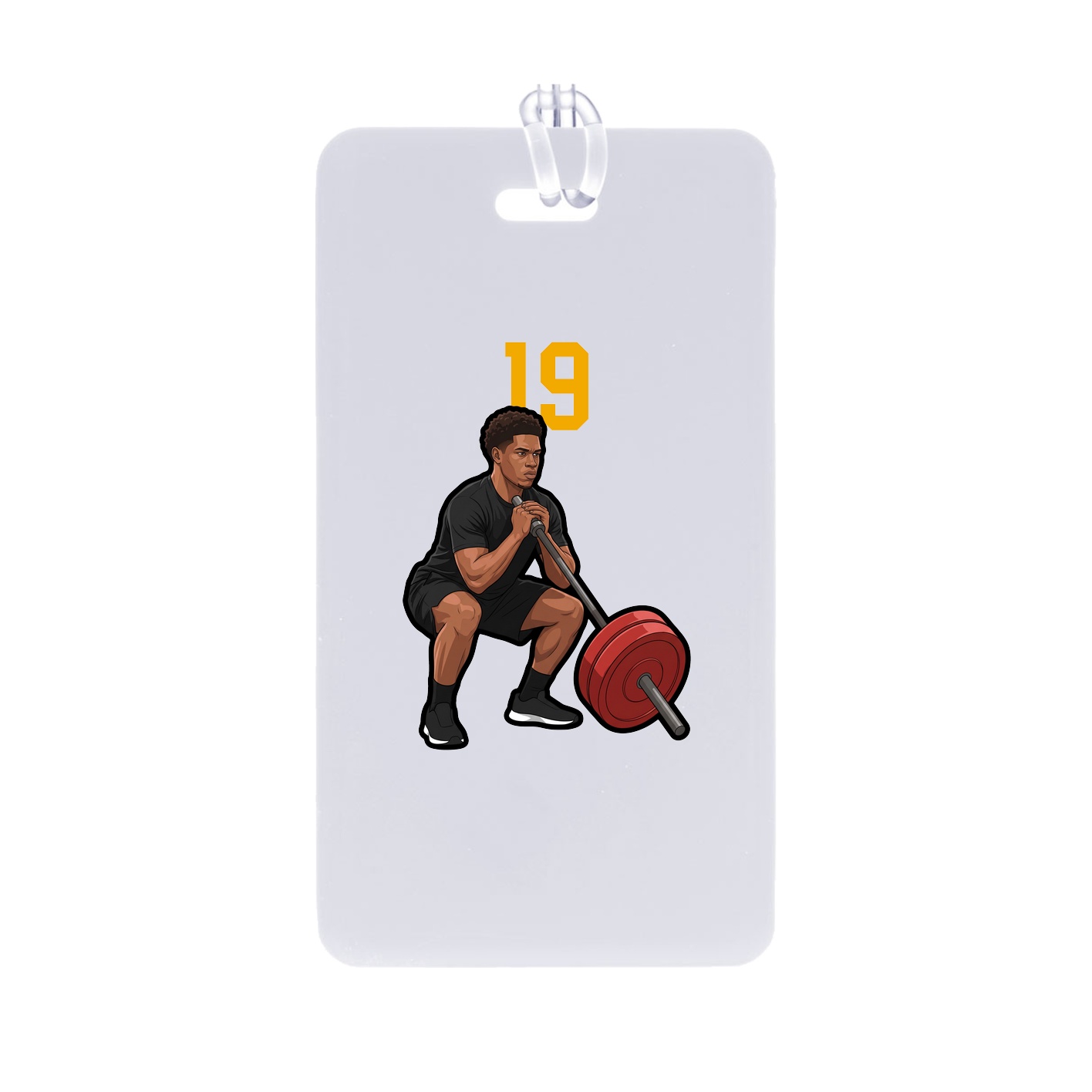 Bag Tag — Number Top in Classic