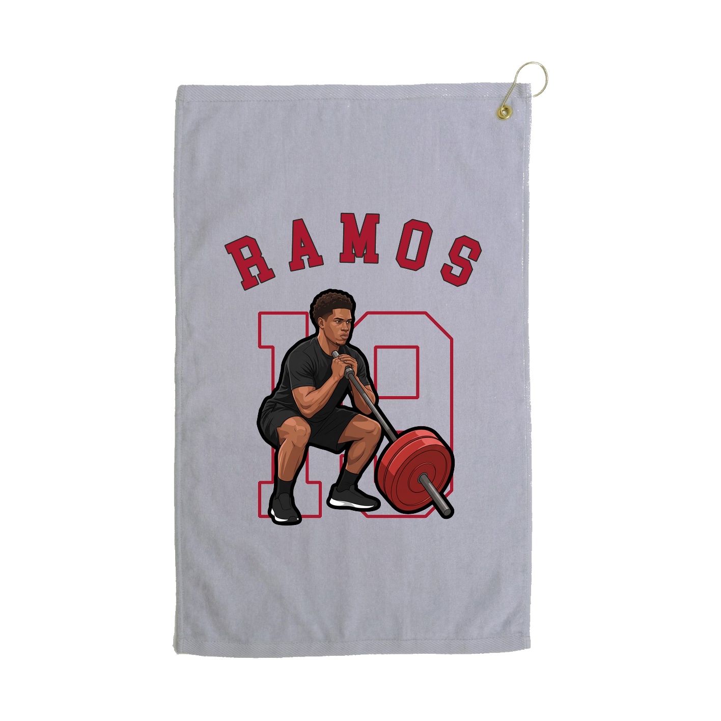 Golf Towel — Shirsey Arch in Grey