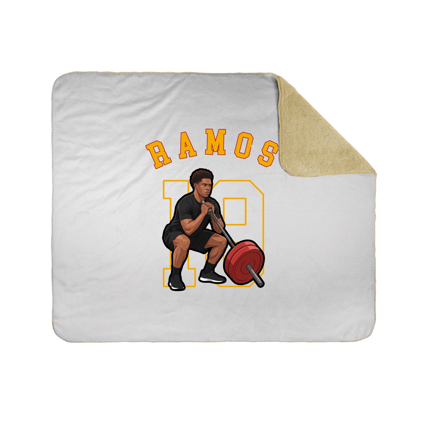 Throw Blanket — Shirsey Arch in White