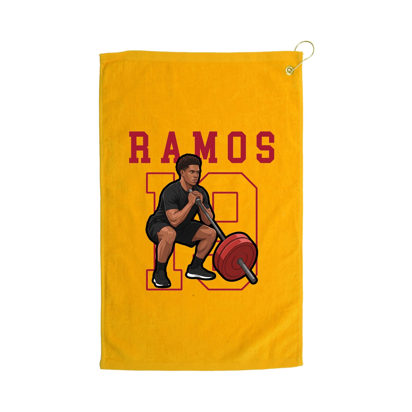 Golf Towel — Shirsey in Gold