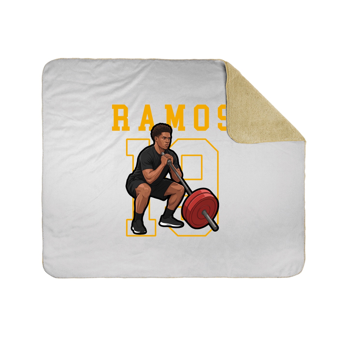 50x60 Sherpa Lined Throw Blanket