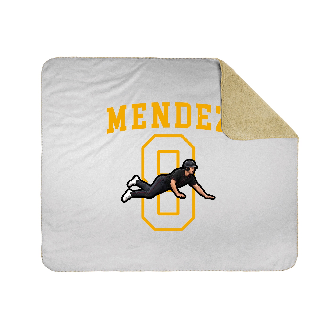 50x60 Sherpa Lined Throw Blanket