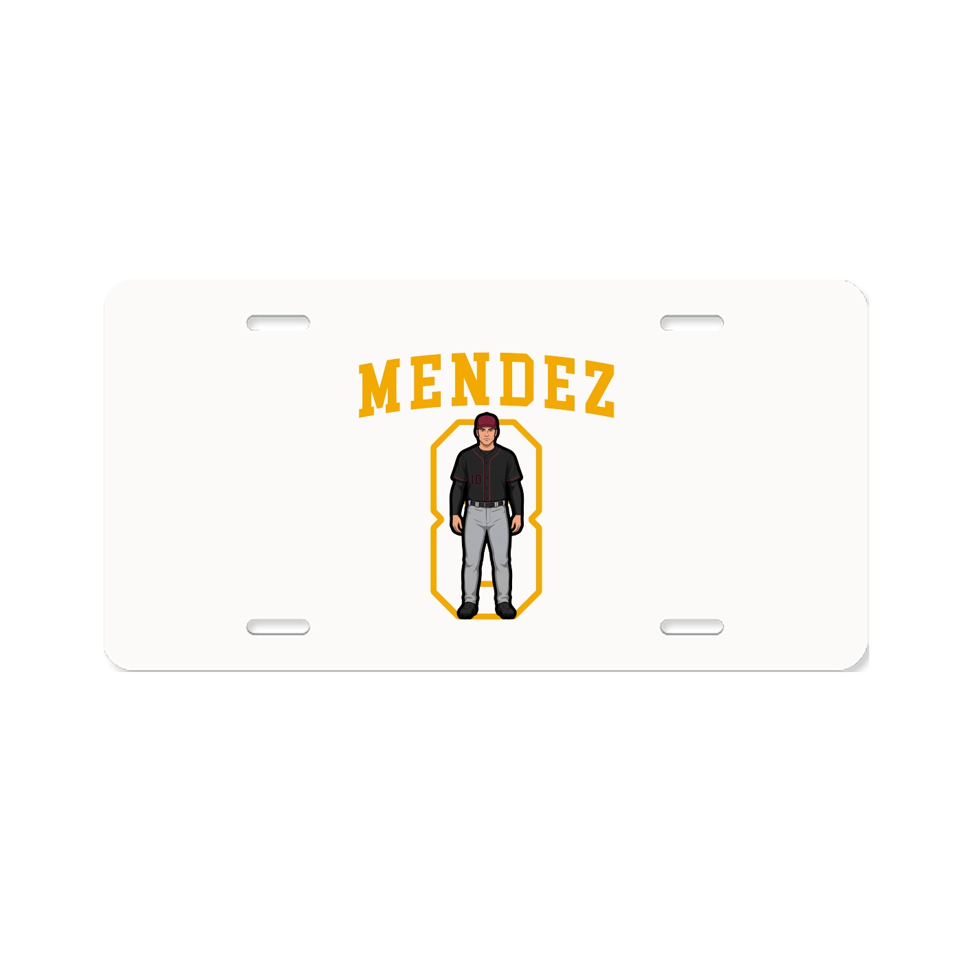 Aluminum License Plate