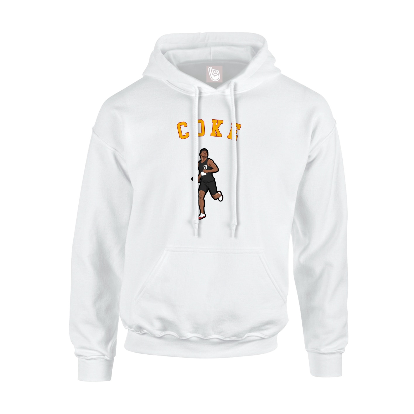 Hoodie — Shirsey Arch in White