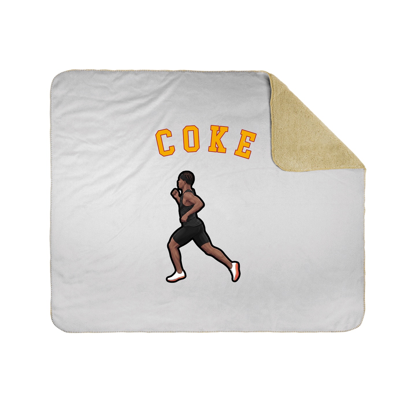 Throw Blanket — Shirsey Arch in White