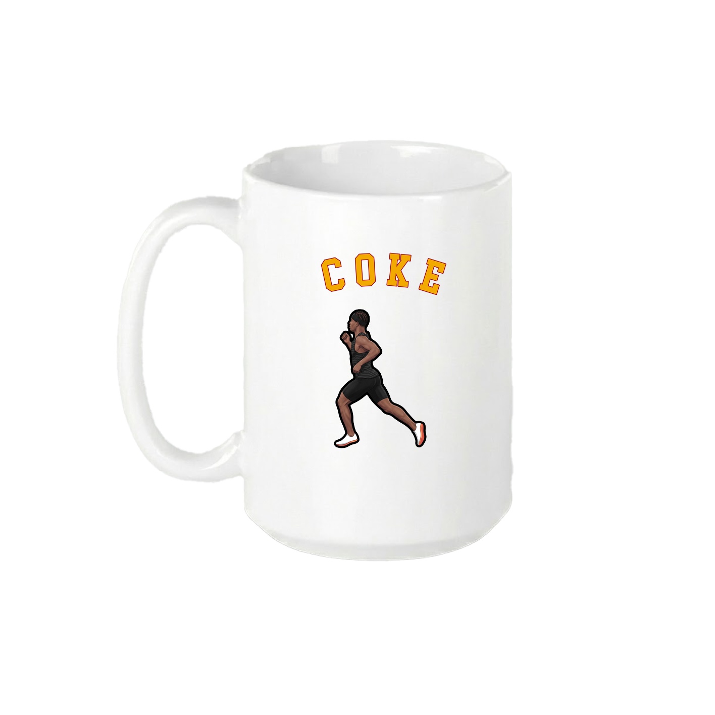 15oz Coffee Mug — Shirsey Arch in White