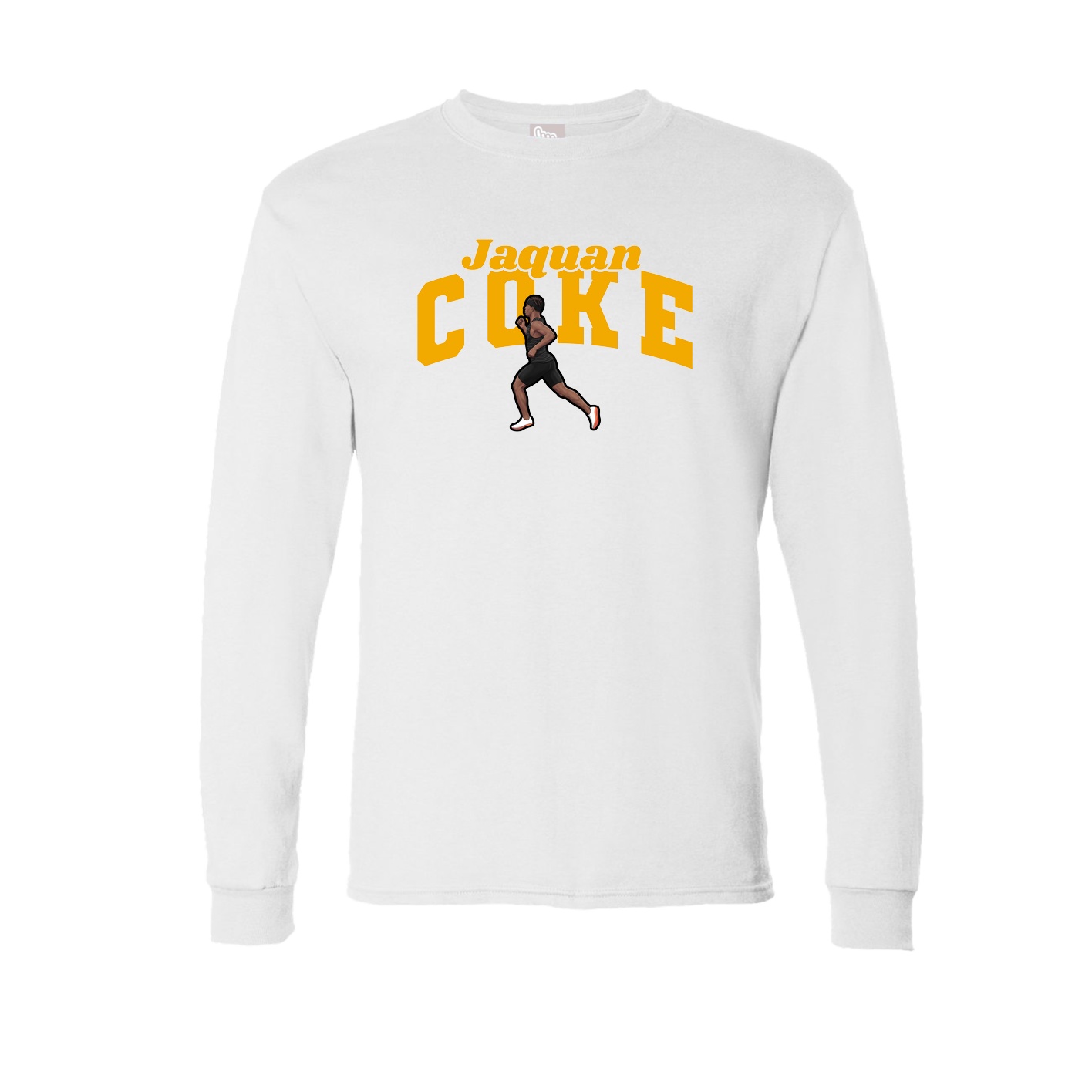 Long Sleeve Tee — Signature Arch in White