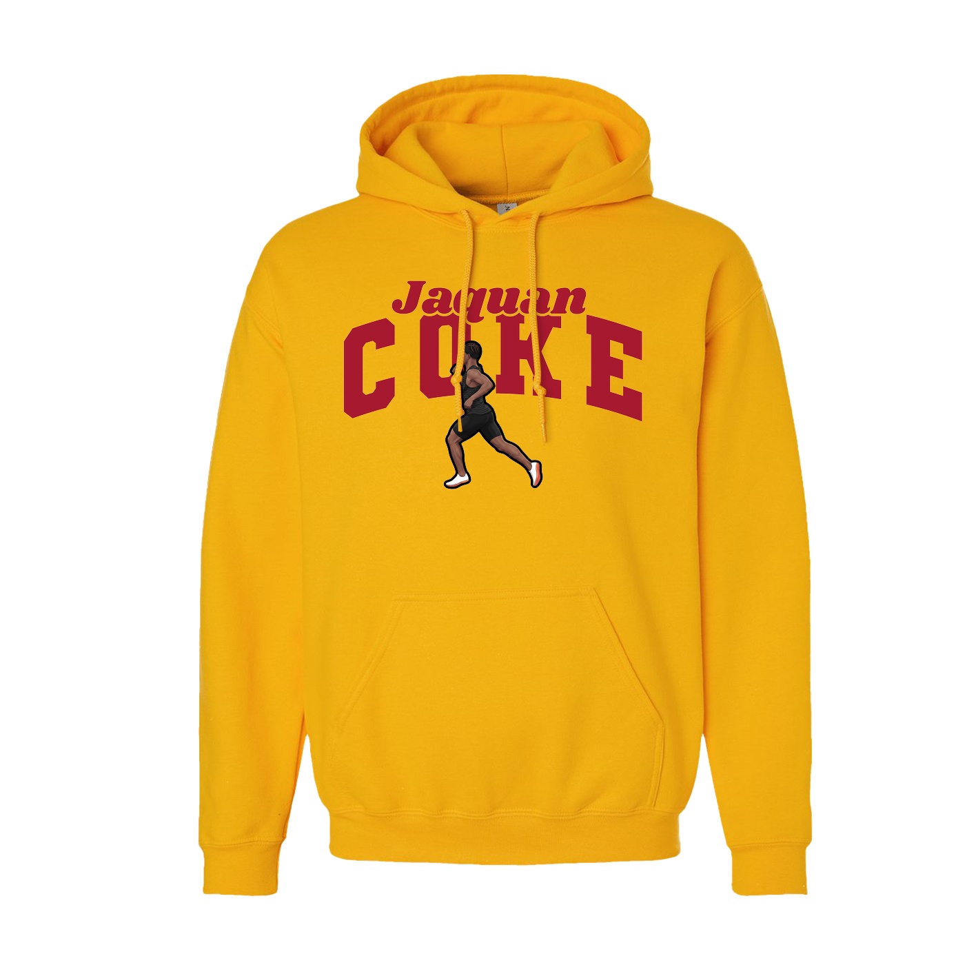 Hoodie — Signature Arch in Gold