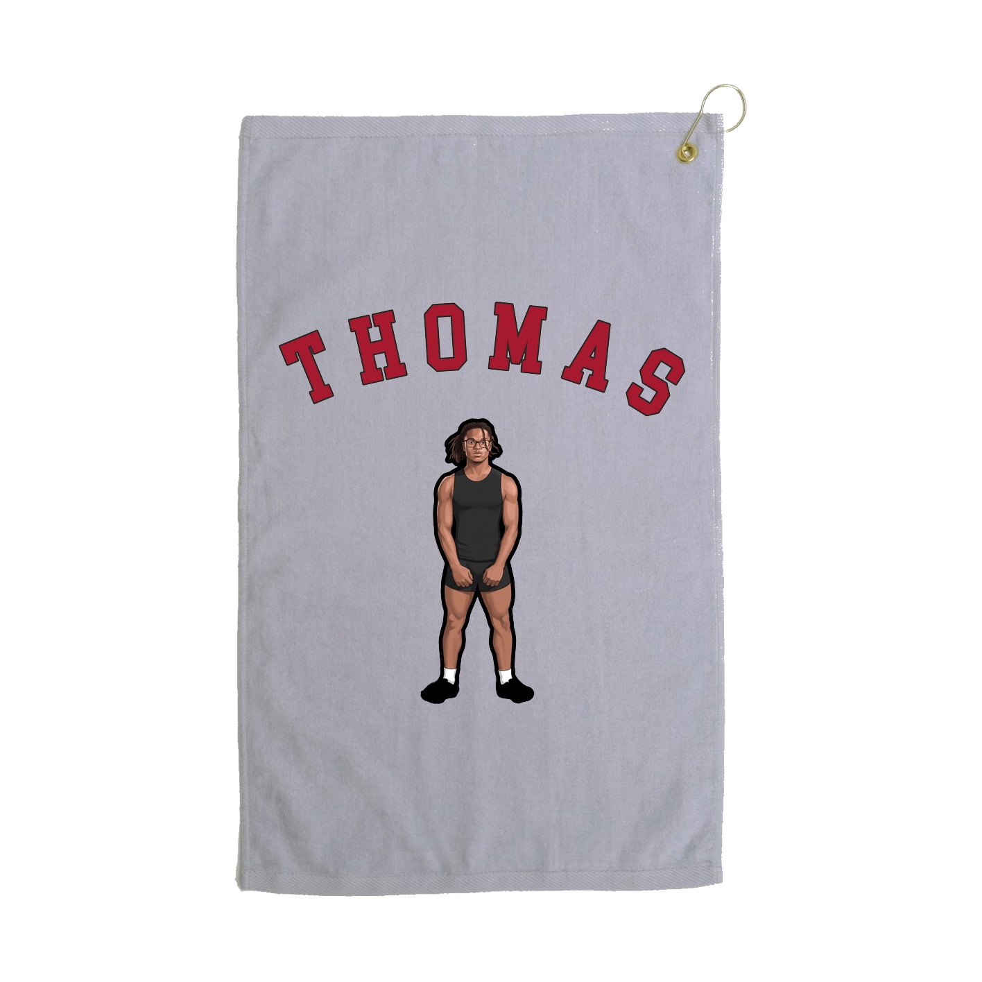 Golf Towel — Shirsey Arch in Grey