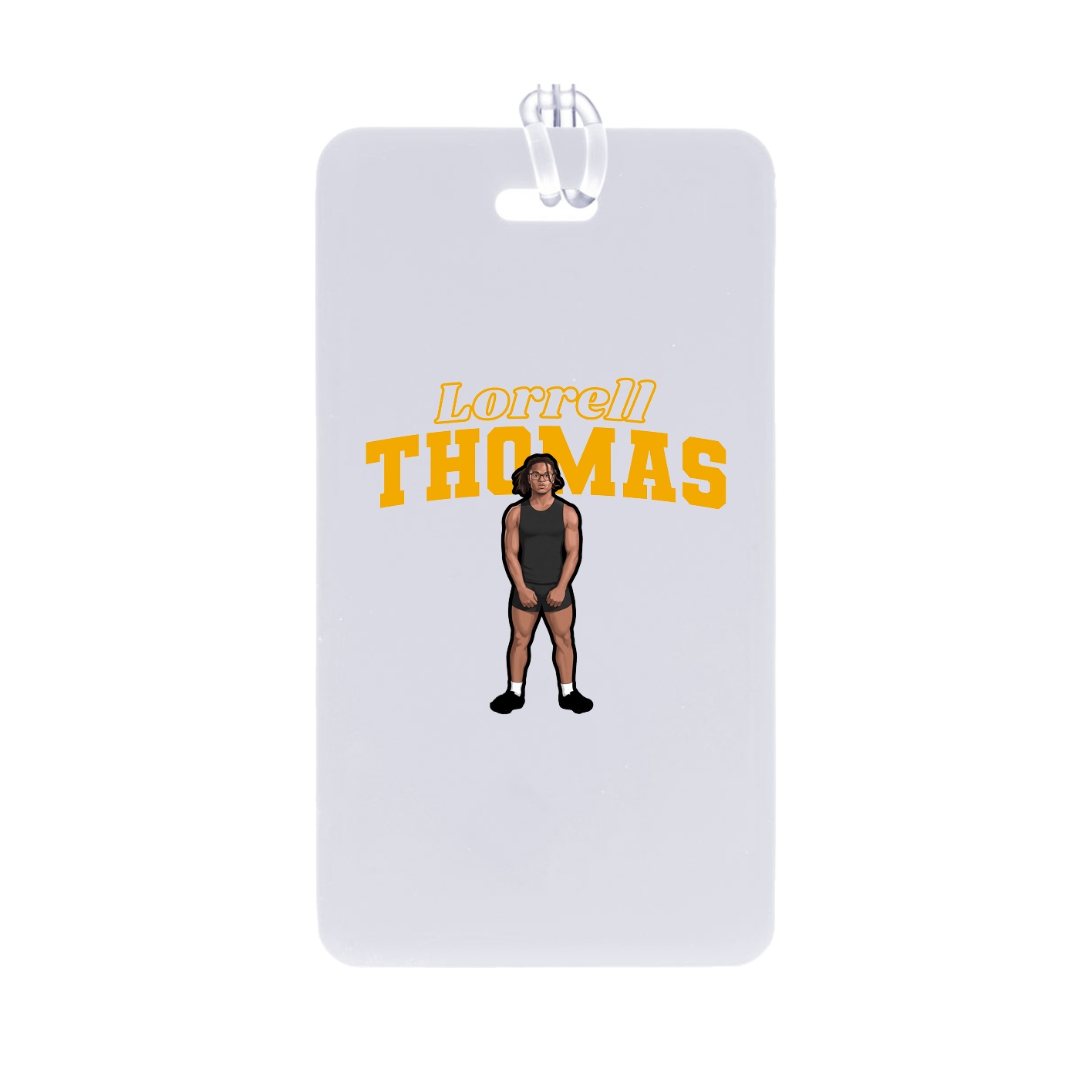 Bag Tag — Name Arch in Classic