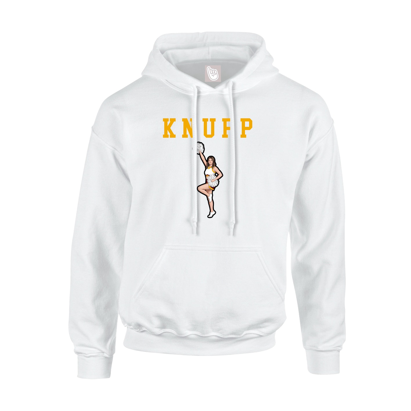 Hoodie — Shirsey in White