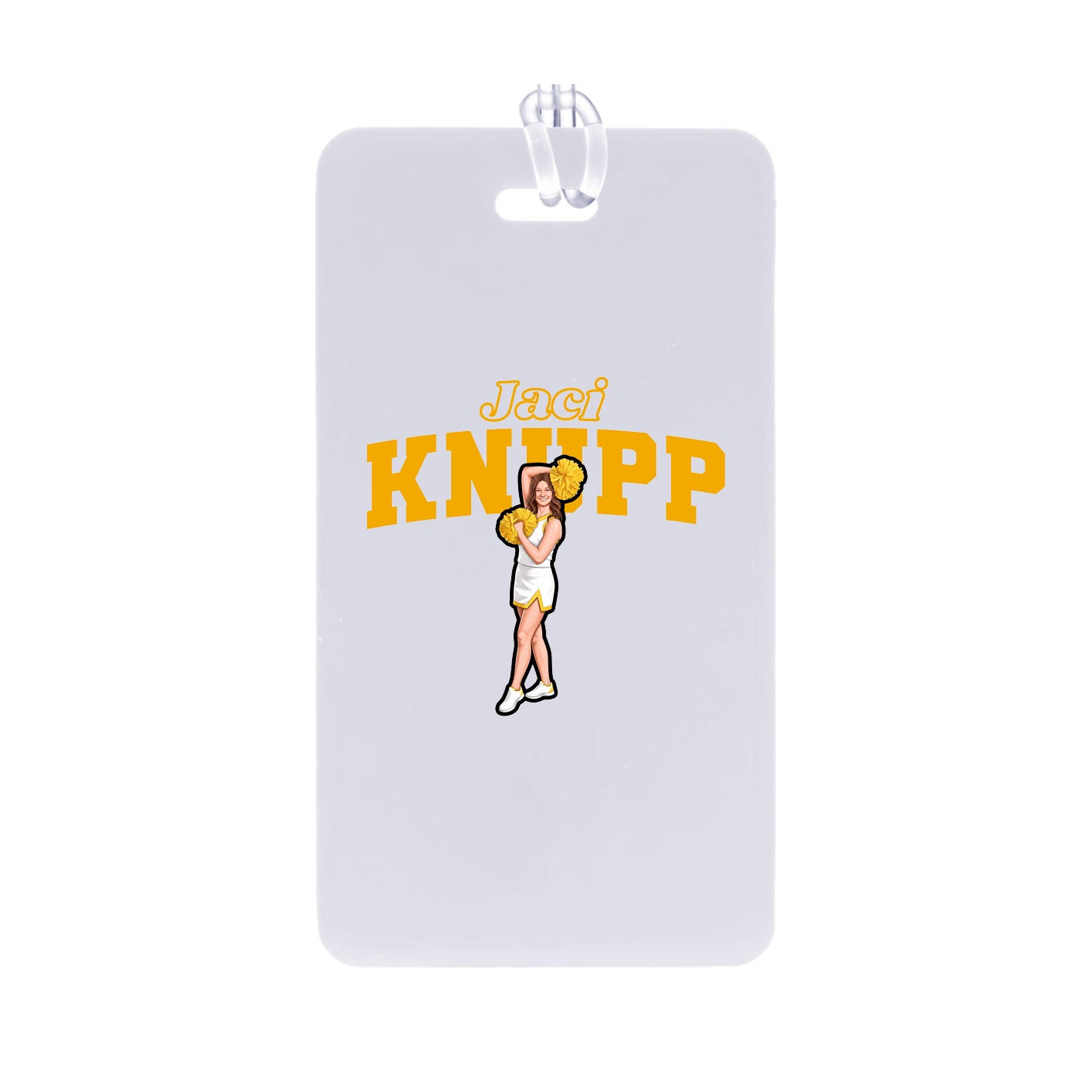Bag Tag — Name Arch in Classic