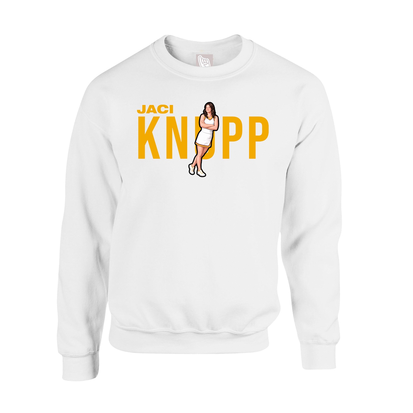 Fleece Crew — Player Name in White