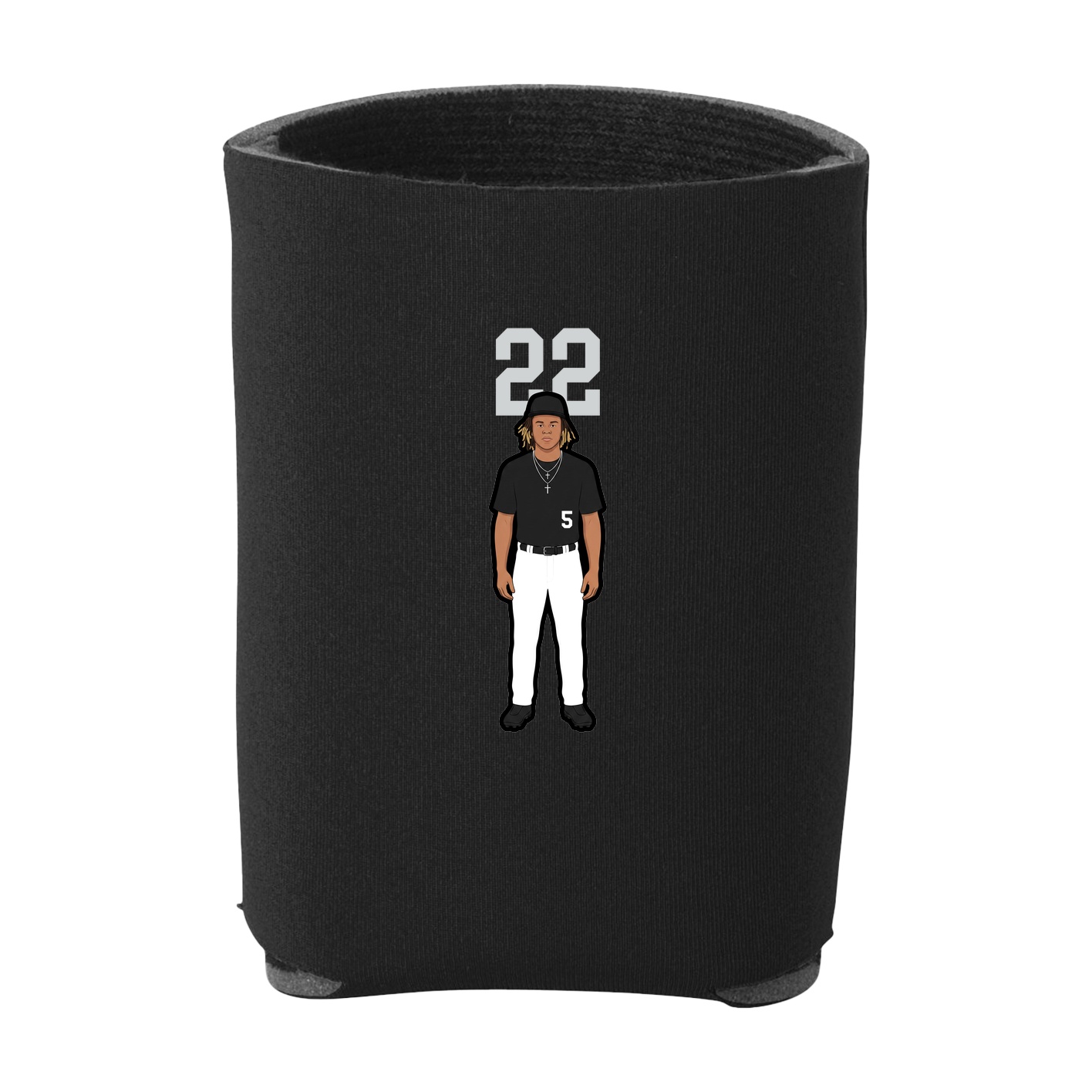 Can Holder — Number Top in Black