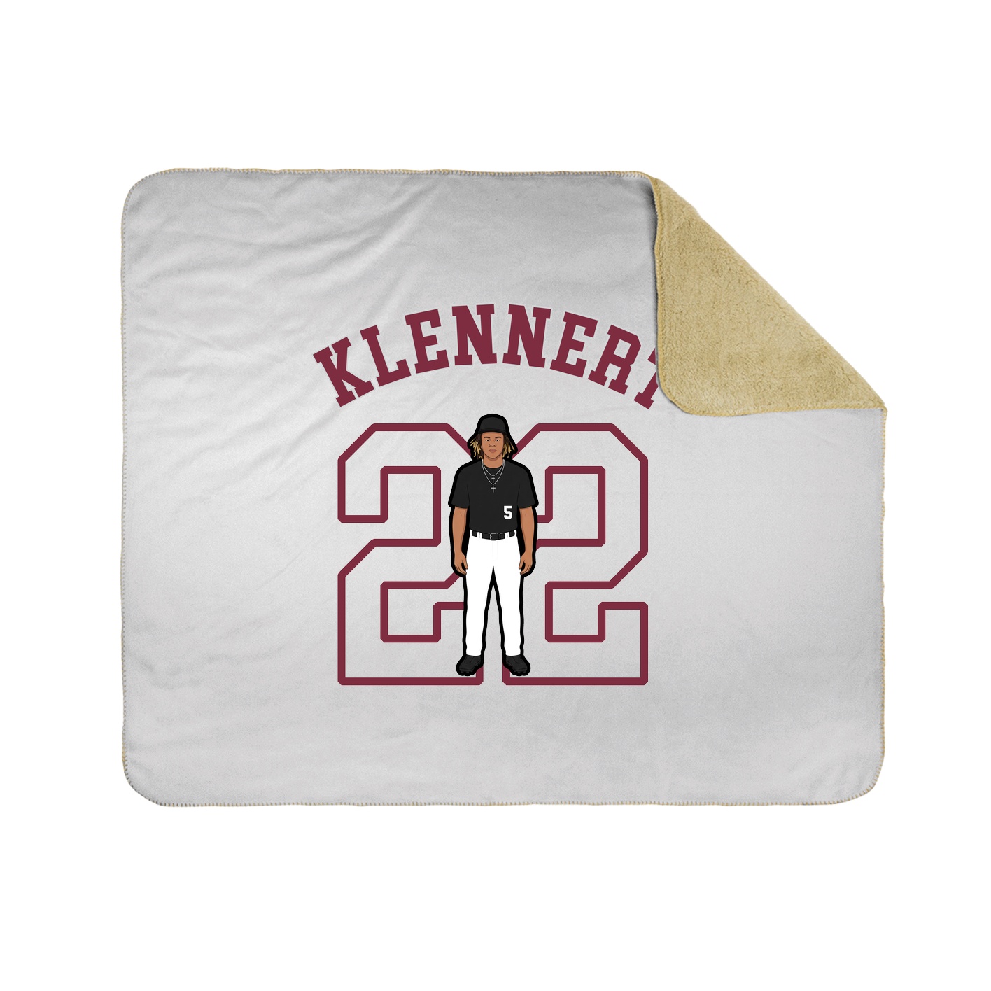 Throw Blanket — Shirsey Arch in White