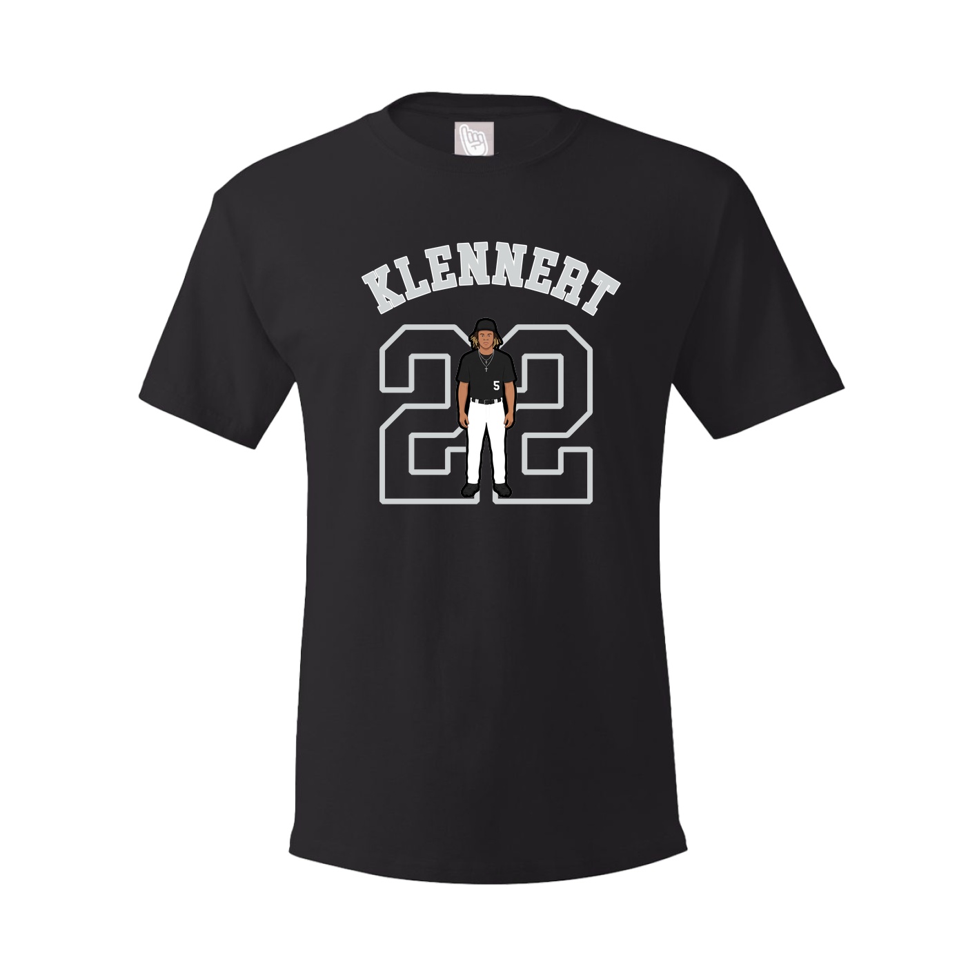 Youth Tee — Shirsey Arch in Black