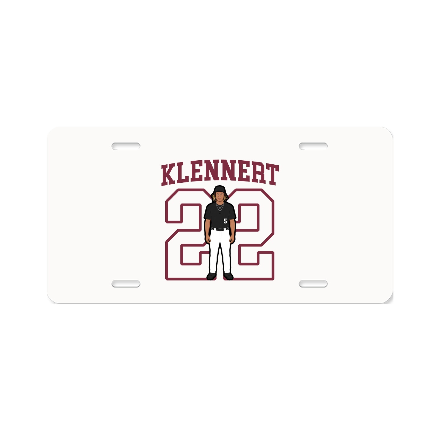 Aluminum License Plate