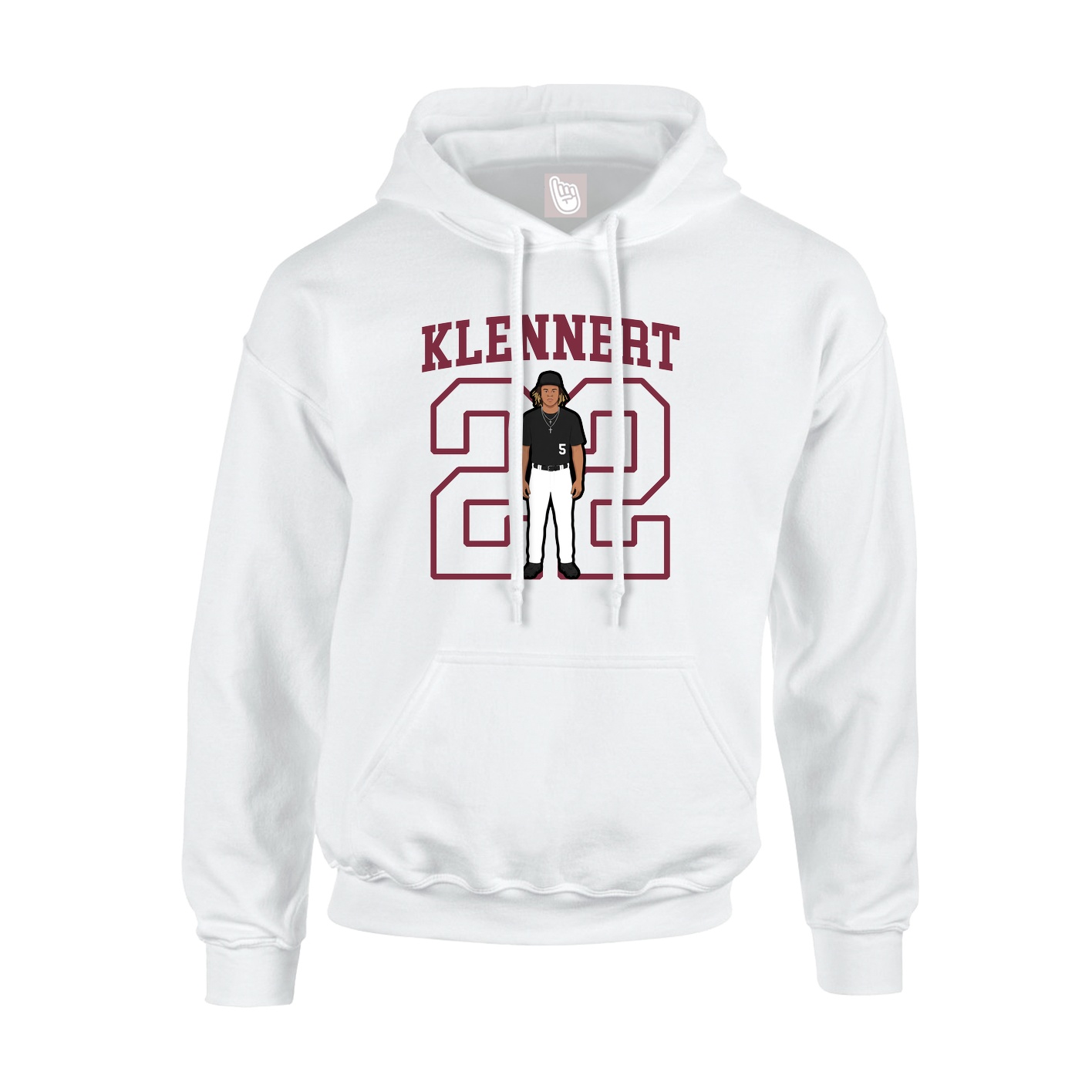 Youth Hoodie — Shirsey in White