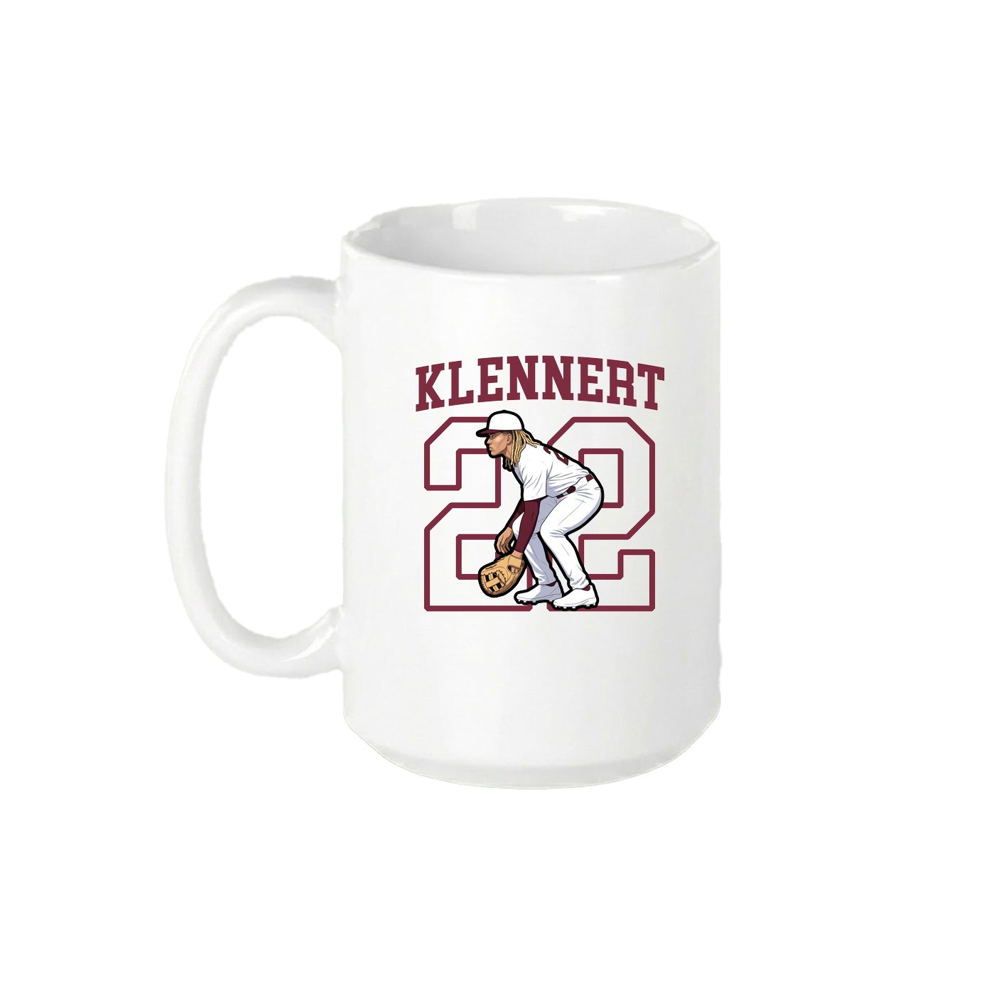 15oz Coffee Mug — Shirsey in White