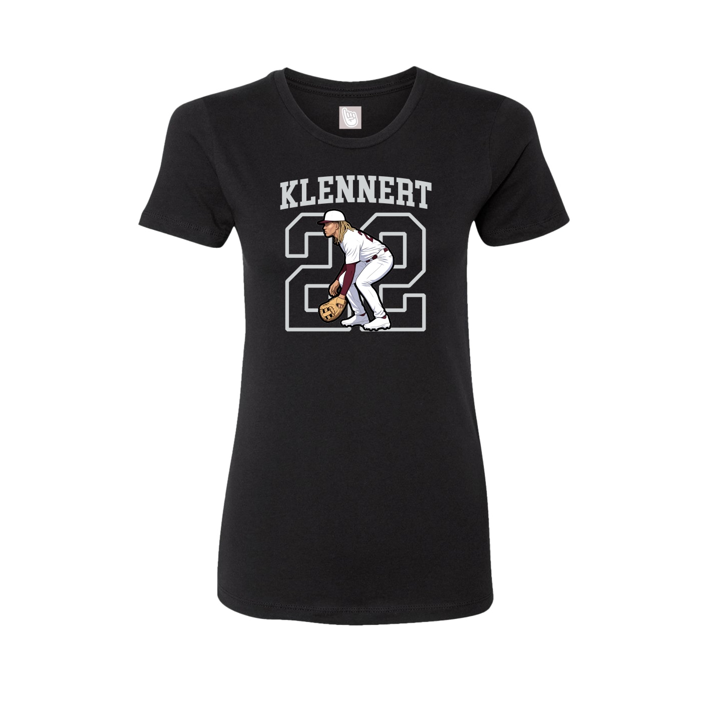 Fitted Women's Tee — Shirsey in Black