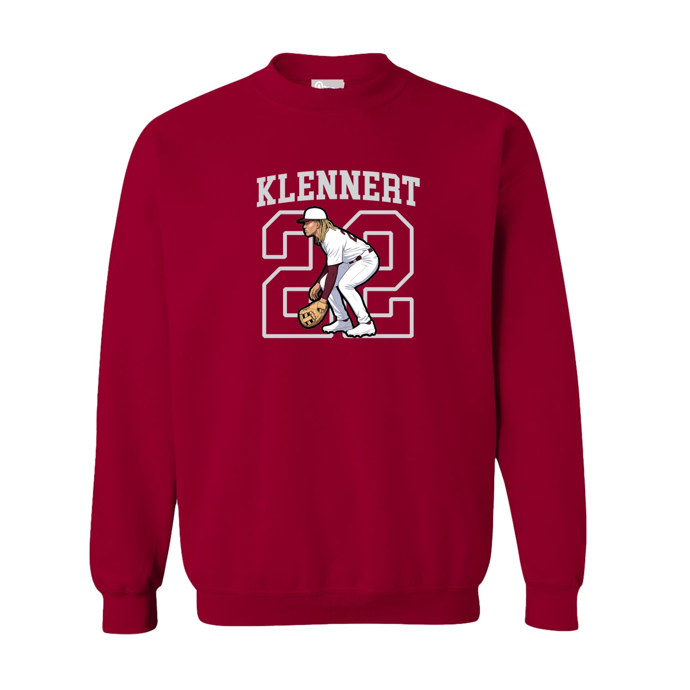 Fleece Crew — Shirsey in Cardinal