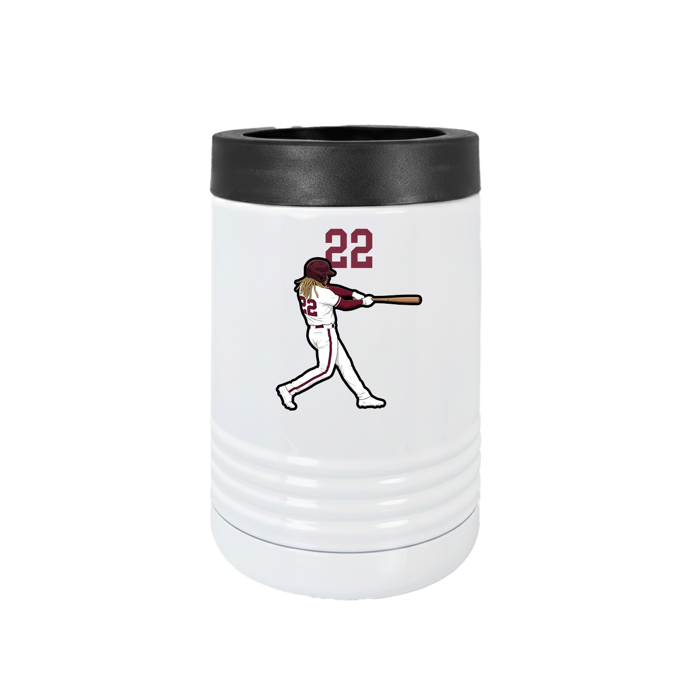 Beverage Holder — Number Top in White