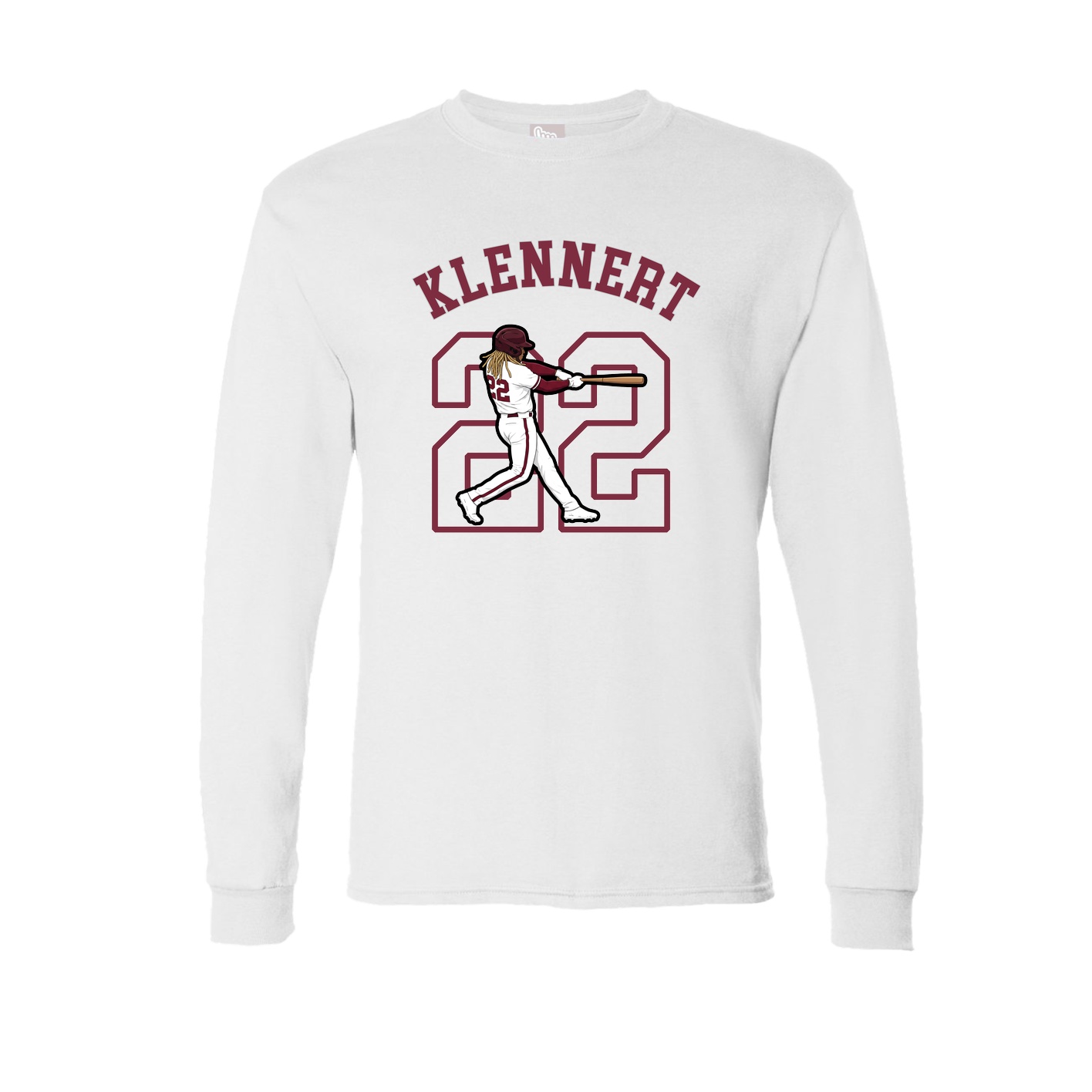Long Sleeve Tee — Shirsey Arch in White