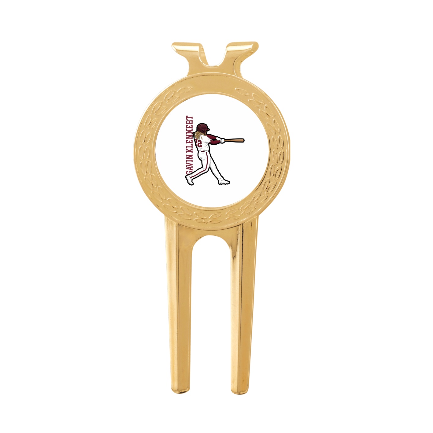 Divot Tool with Ball Marker — Name Vertical in Classic