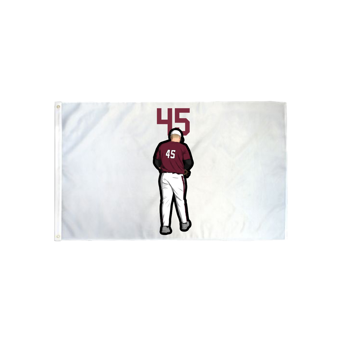 3x5 Flag — Number Top in Classic