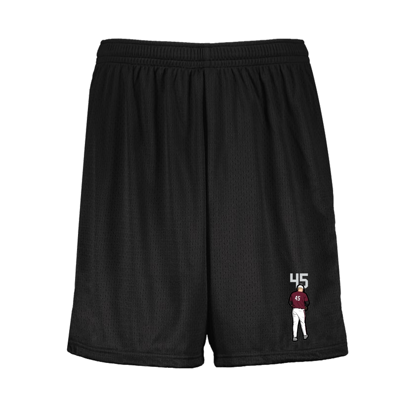 Shorts — Number Top in Black