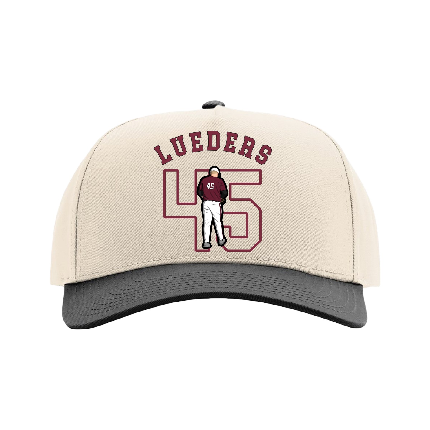 Full Fabric Five-Panel Champ Cap