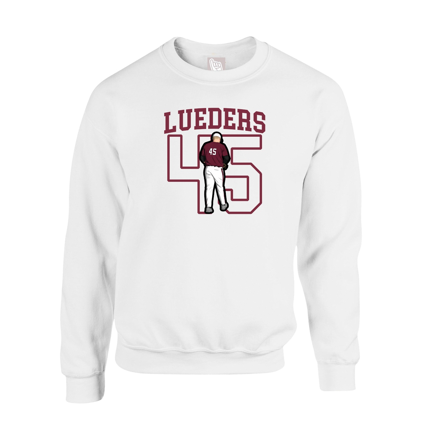 Fleece Crew — Shirsey in White