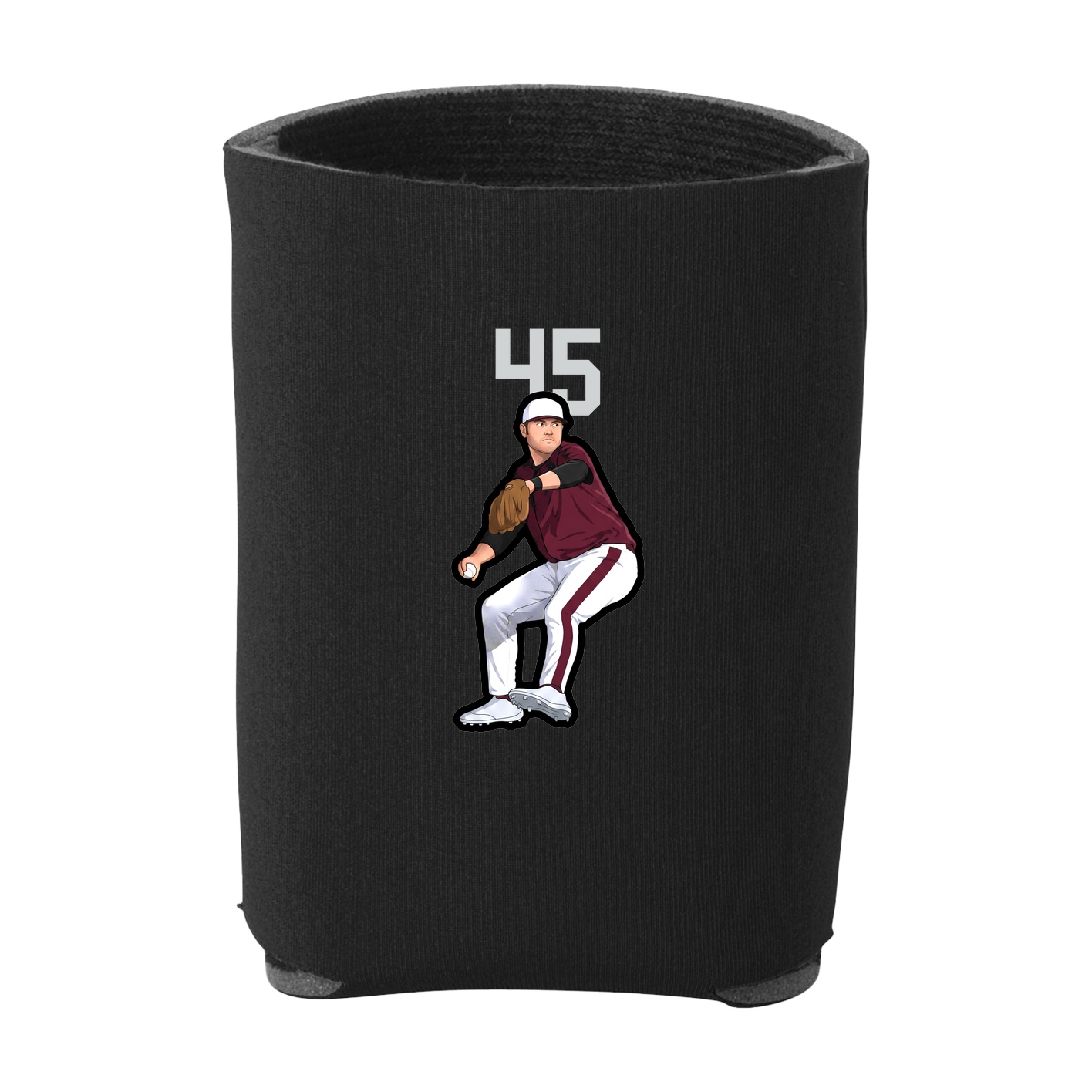 Can Holder — Number Top in Black