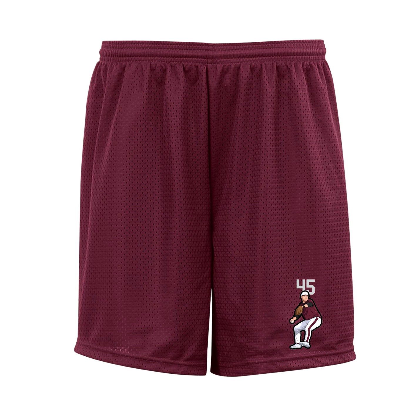 Shorts — Number Top in Cardinal