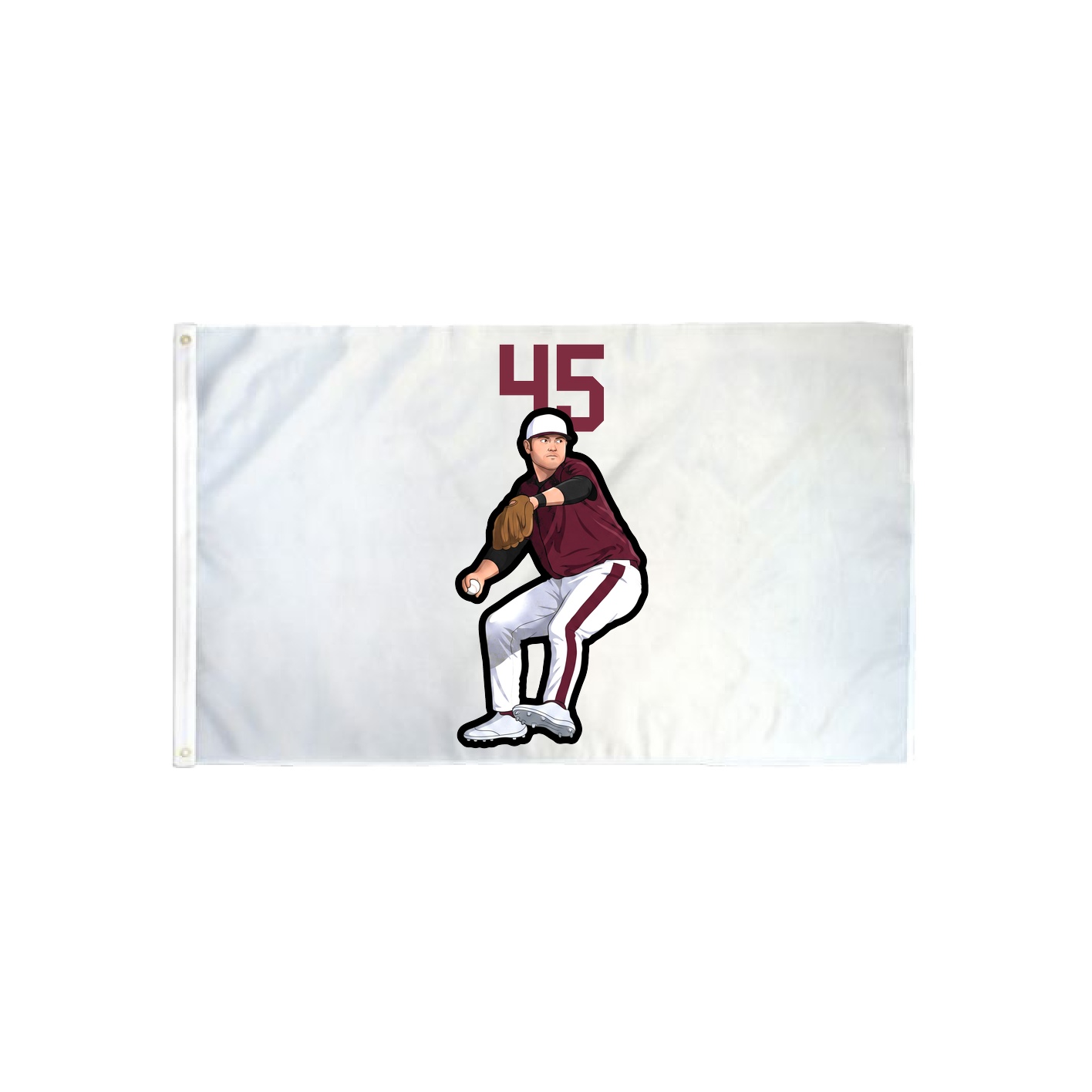 3x5 Flag — Number Top in Classic