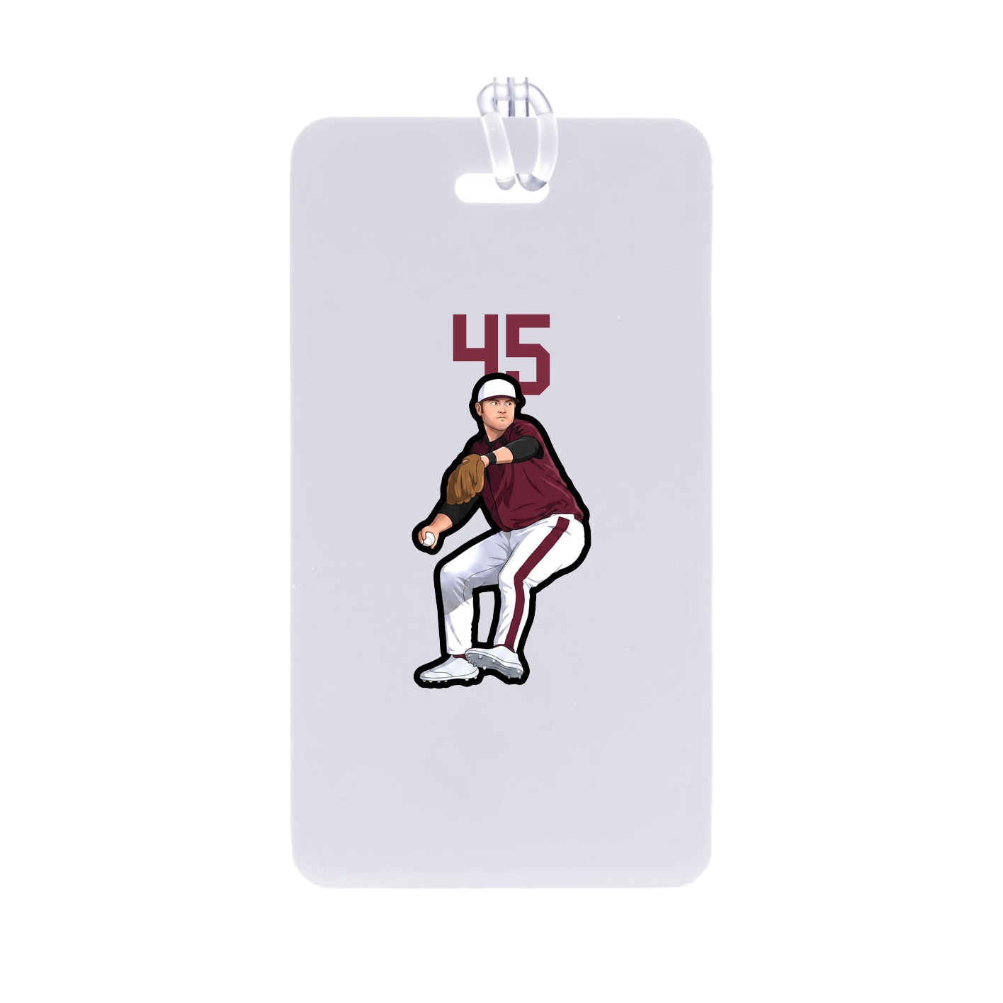 Bag Tag — Number Top in Classic