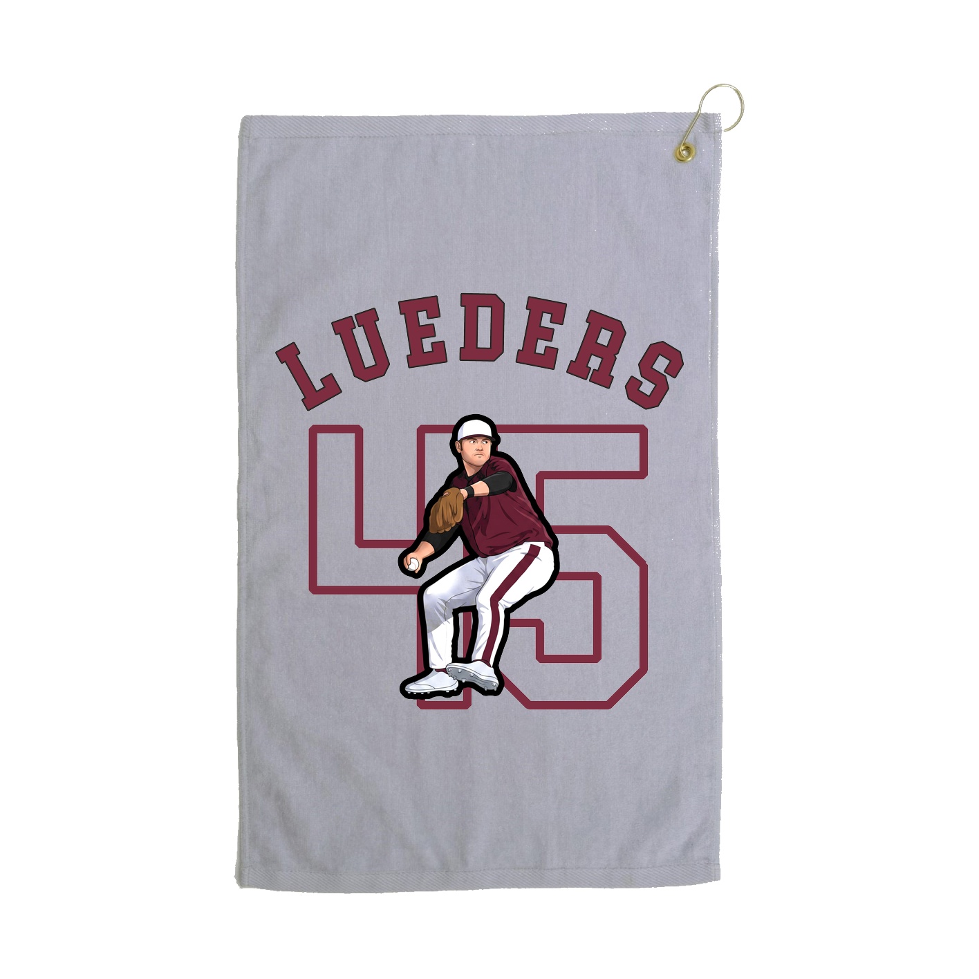 Golf Towel — Shirsey Arch in Grey